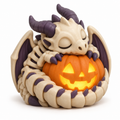 Concept preview: Pumpkin Napper Halloween dragon