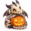 Concept preview: Pumpkin Perch Halloween dragon
