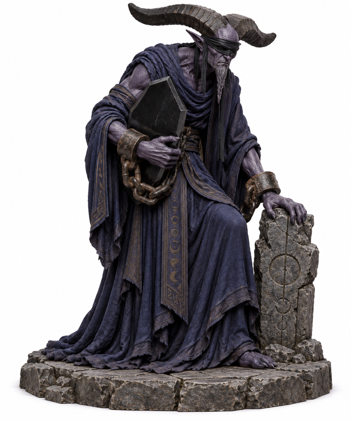 Nerezh, the Bound Oracle — front view