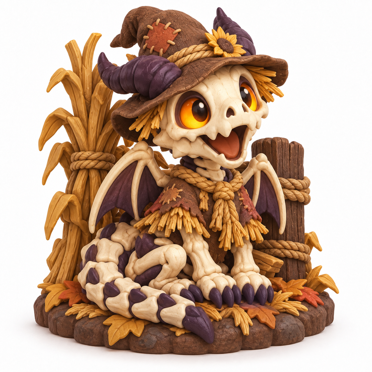 Concept preview: Harvest Haunter Halloween dragon