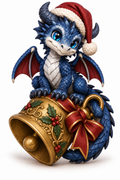 Concept preview: Jinglebell Blue dragon design