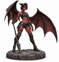 Zhaeryn, the Ash Huntress — front view