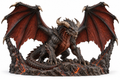 Ashen Tyrant — original ancient dragon figurine