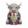 Illustration of the intended Gift Stack Guardian Highland cow design