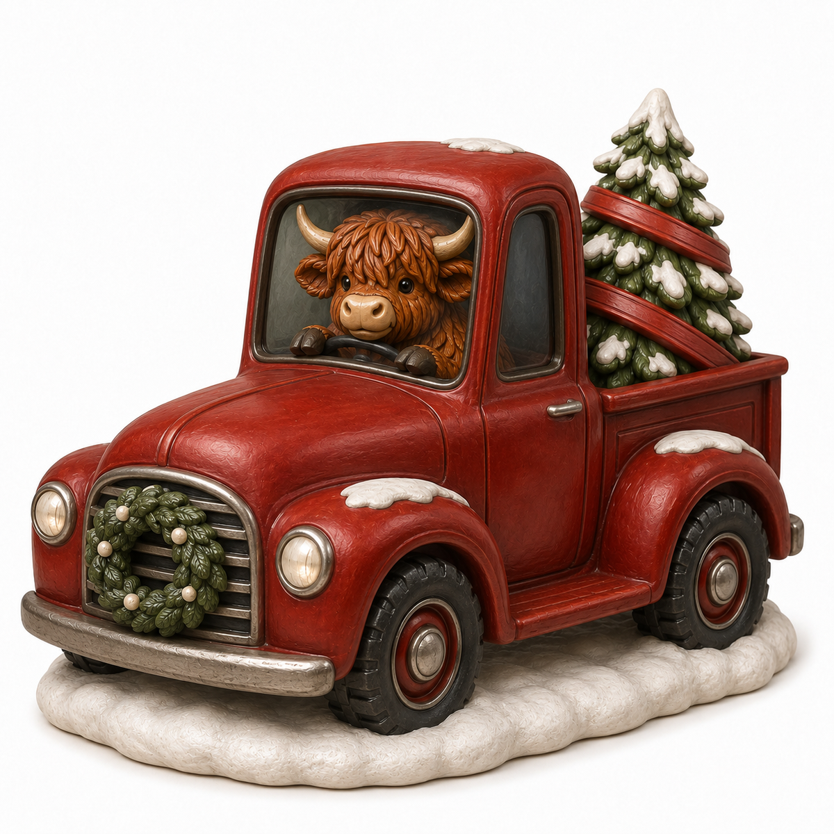 Tree Hauler Cow Pickup, concept artwork