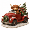 Festive Open-Cab Cow Pickup, concept artwork