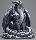 Illustration of the intended Glacier Sentinel dragon design
