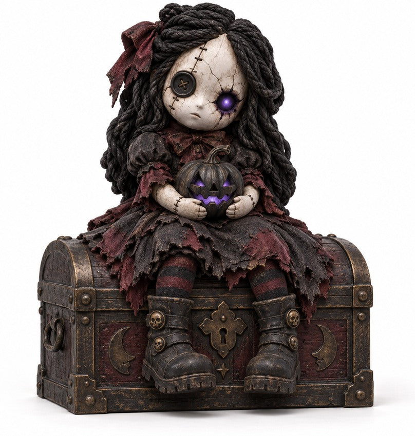 The Mourning Doll, The Grimfolk dark fantasy concept artwork