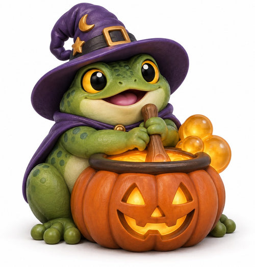 Cauldron Croaker, Halloween Northwood Friends concept artwork