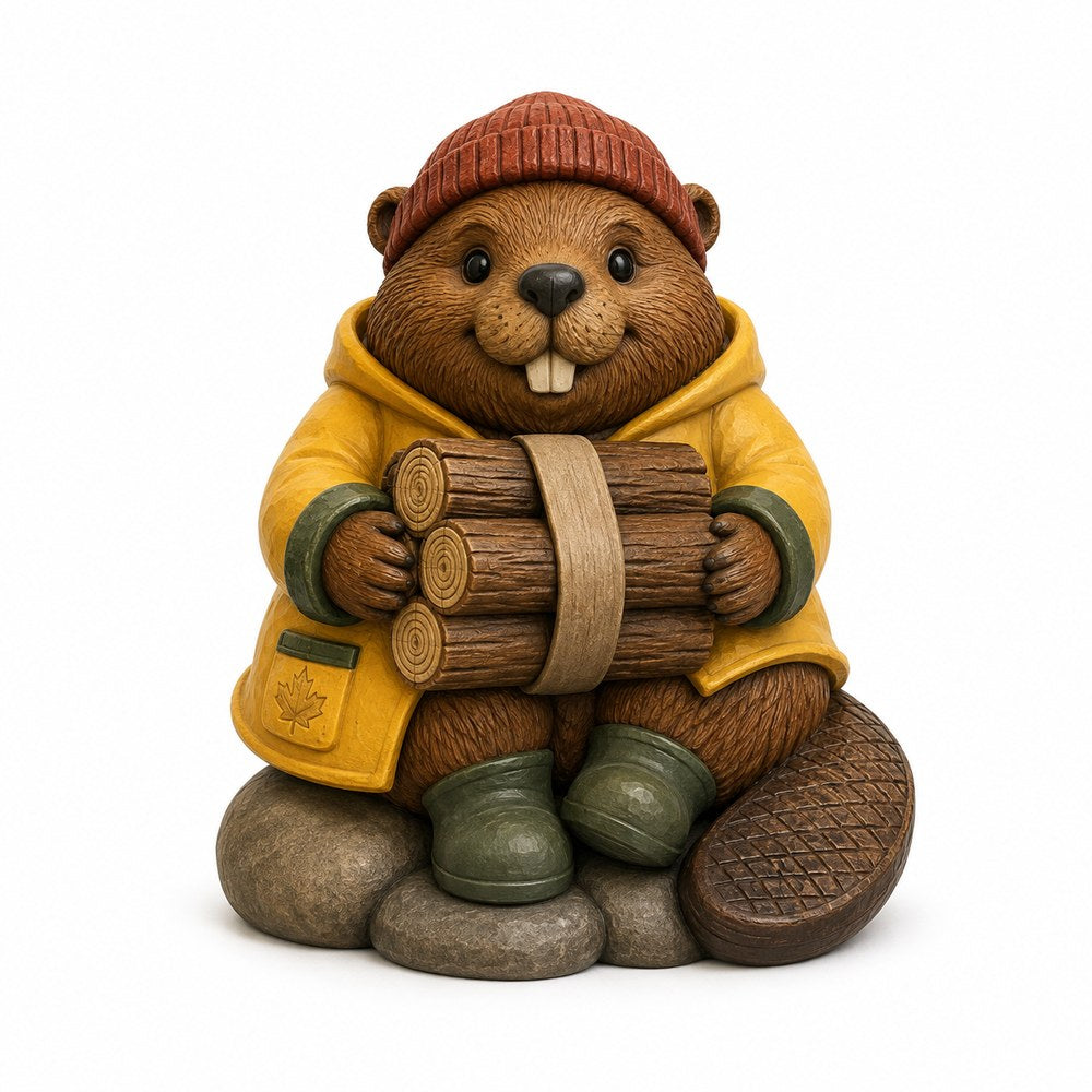 Log Bundle Beaver, Autumn Northwood Friends concept artwork