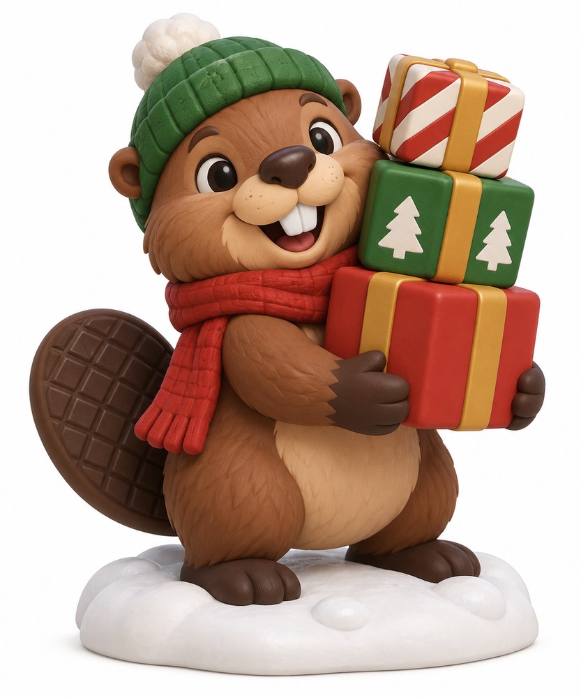 Parcel Tower, Christmas Northwood Friends concept artwork