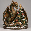 Illustration of the intended The Evergreen Wyrm dragon design