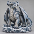 Illustration of the intended The Frost Throne dragon design