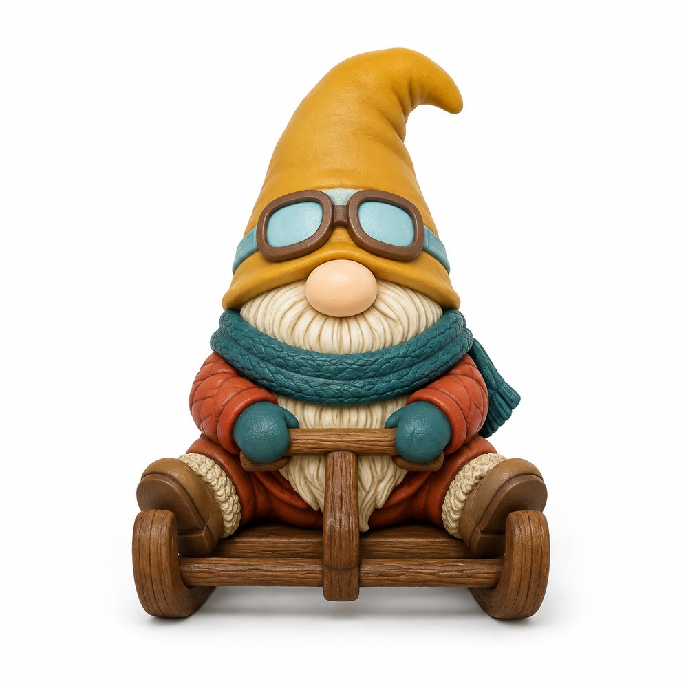 Toboggan Trail Scout, Cozy Winter The Tinkerfolk concept artwork